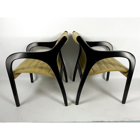Image 1 of Paar vintage Vivalda fauteuils van Claudio Salocchi voor Sormani, Italië 1960