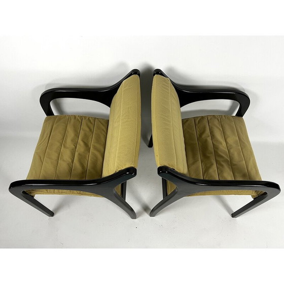 Image 1 of Paar vintage Vivalda fauteuils van Claudio Salocchi voor Sormani, Italië 1960