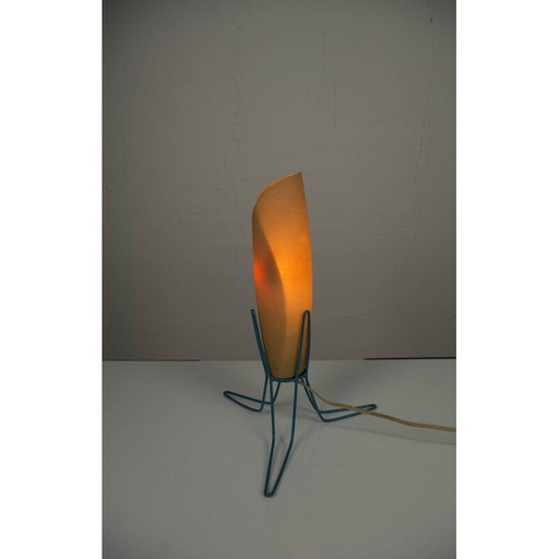 Vintage tafellamp raketmodel, 1960