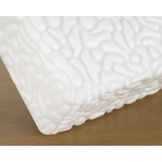 Image 1 of Vintage Opaline glazen lamp 1950