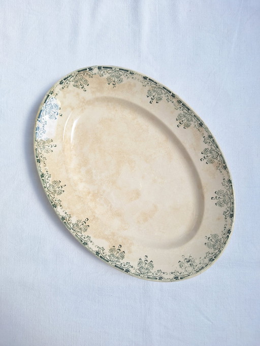 Platte Ovale Mignon Sarreguemines