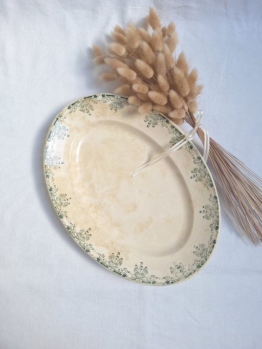 Platte Ovale Mignon Sarreguemines