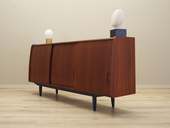 Image 1 of Teakhouten dressoir, Deens ontwerp, 1970S, Productie: Denemarken