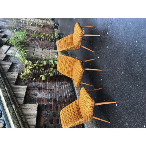 Set van 3 vintage fauteuils, Duitsland, 1960