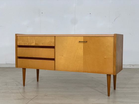 Image 1 of Mid Century ladekast dressoir lowboard vintage