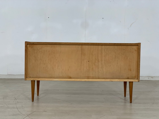 Image 1 of Mid Century ladekast dressoir lowboard vintage