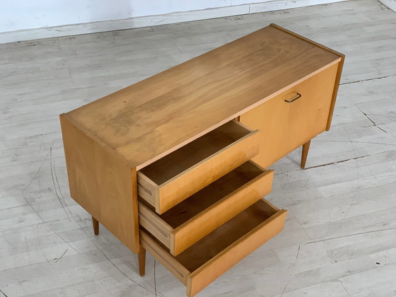 Image 1 of Mid Century ladekast dressoir lowboard vintage