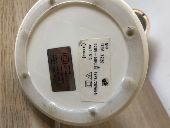 Image 1 of Retro Bureaulamp Massive Telescooplamp Uitschuifbaar