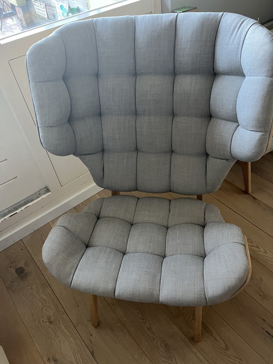 Image 1 of Norr11 Mammoth Stoel En Voetenbank Krukje 