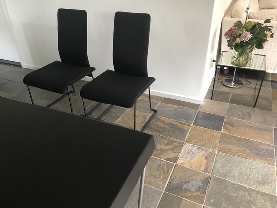 Image 1 of 4x Hennie de Jong International Collection eetkamerstoel