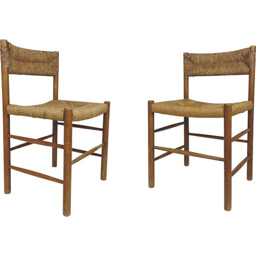 Paar vintage Dordogne-stoelen van Robert Sentou