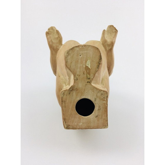 Image 1 of Mid-century vrouwelijk terracotta naaktfiguur door Árpád Somogyi, jaren 1970