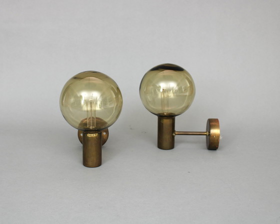 Image 1 of Hans-Agne Jacobsson (1909-2019) - set van 2, V 149 wandlampen - Made is Sweden 