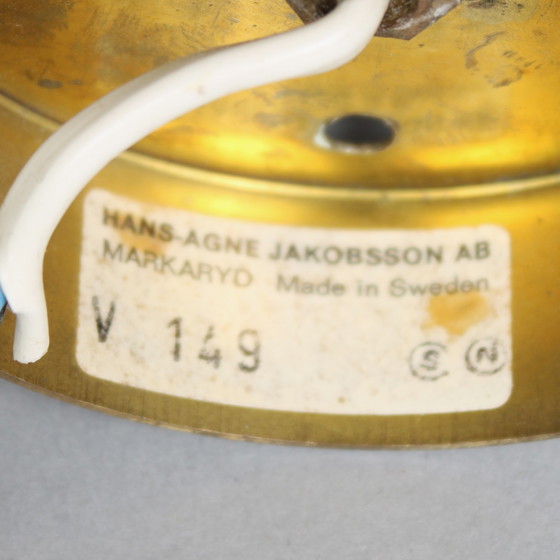 Image 1 of Hans-Agne Jacobsson (1909-2019) - set van 2, V 149 wandlampen - Made is Sweden 