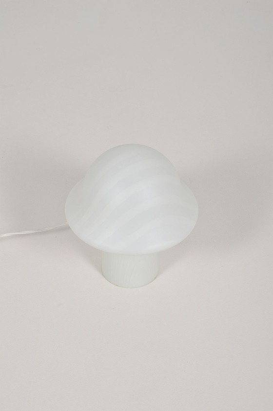 Image 1 of Vintage Peill & Putzler 'zebra' mushroom lamp