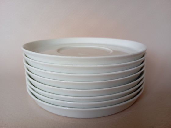 Image 1 of Set van 8 "Rosette Taïga" kopjes Tapio Wirkkala & Ute Schröder Voor Rosenthal