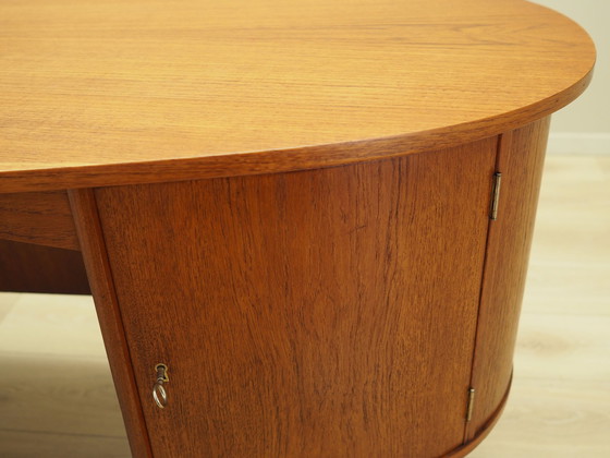 Image 1 of Teakhouten bureau, Deens ontwerp, 1970S, Ontwerper: H.P. Hansen, Fabrikant: Randers Møbelfabrik