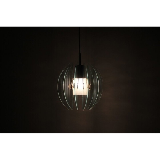 Image 1 of Glazen hanglamp uit de Mid Century, Tsjecho-Slowakije 1960