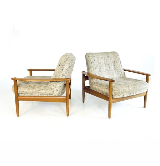 Set Van 2 Vintage Easy Chairs ‘60