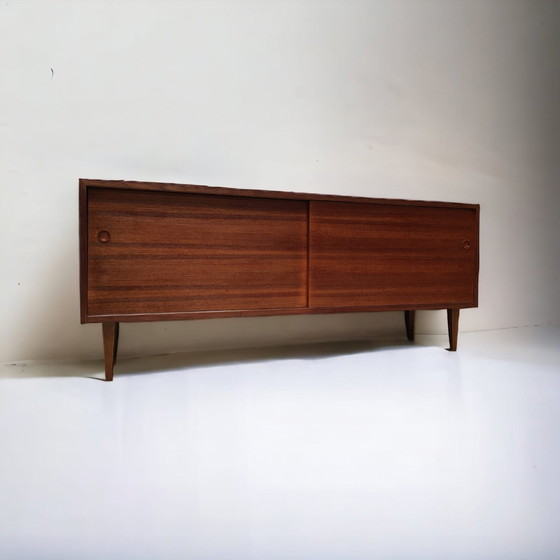 Image 1 of Mid Century lowboard