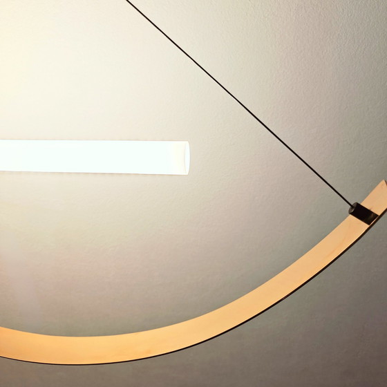 Image 1 of Aru Hanglamp Driehoek - Glimmend Goud - Fést Amsterdam