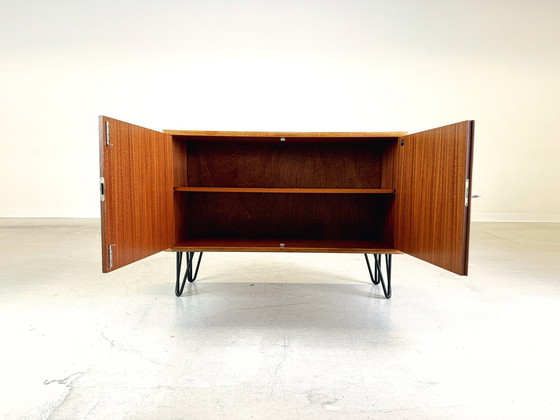 Image 1 of Mid Century Wk Meubelen Teak Dressoir Kast Haarspeld Vintage