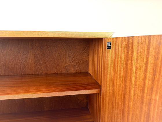 Image 1 of Mid Century Wk Meubelen Teak Dressoir Kast Haarspeld Vintage