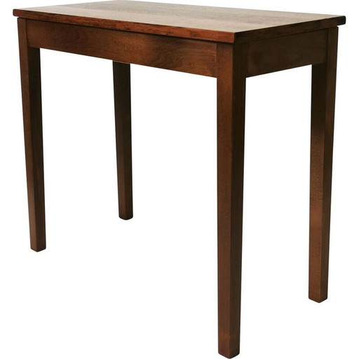 Vintage essen salontafel met opbergruimte, Duitsland 1970