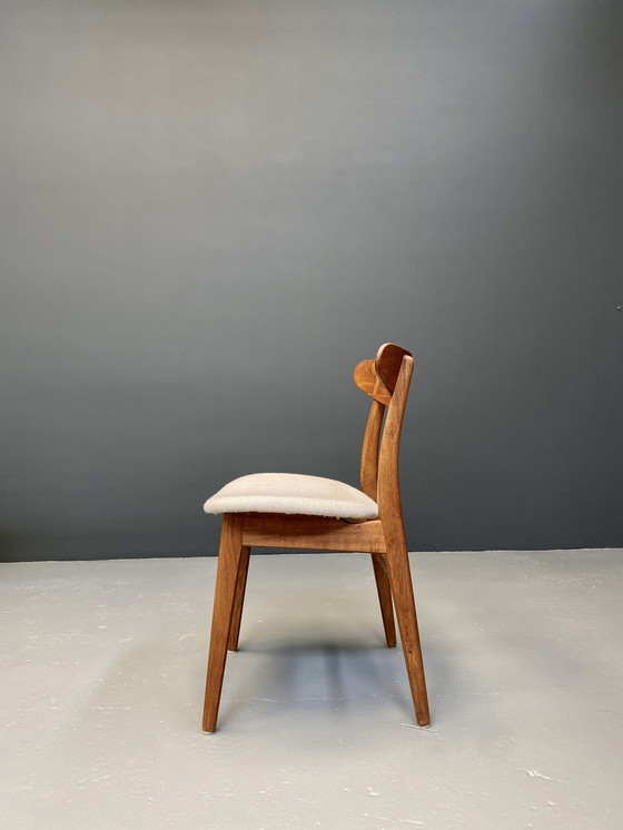 Image 1 of 4x Hans J. Wegner CH30 Eetkamerstoelen