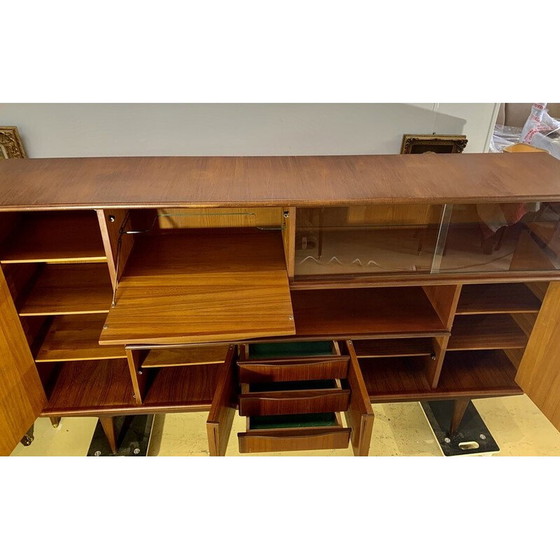 Image 1 of Vintage Scandinavisch teakhouten dressoir, jaren 1960