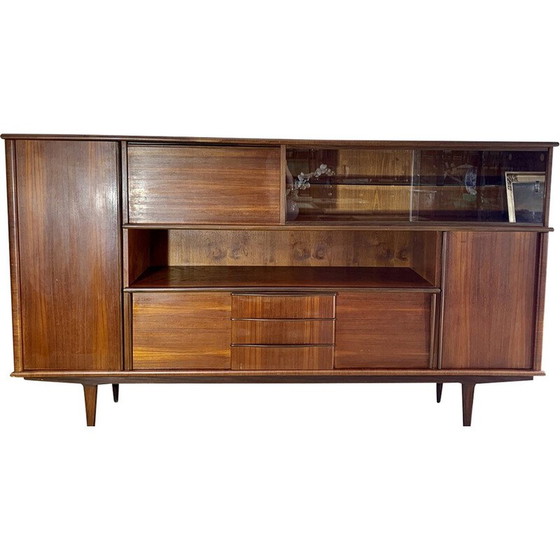 Image 1 of Vintage Scandinavisch teakhouten dressoir, jaren 1960