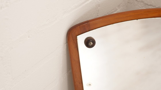 Image 1 of Vintage spiegel | Teak | 44 cm