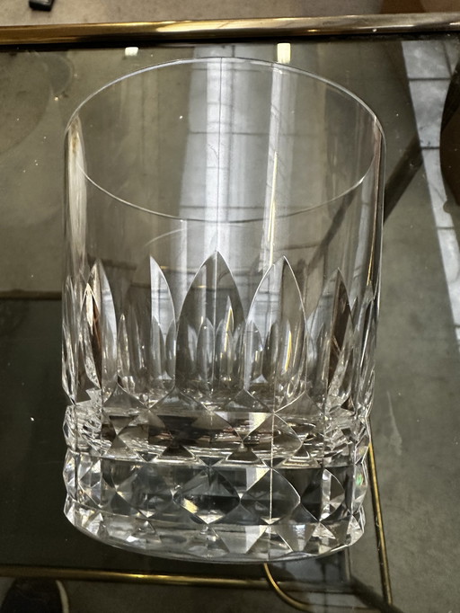 Baccarat Groot Kristallen Whiskyglas met opdruk