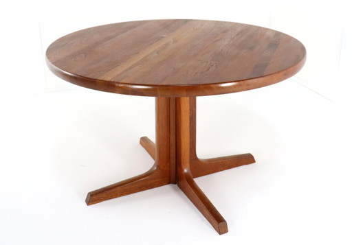 Gudme Ronde Eettafel 'Udsholt' Vintage Massief Teak