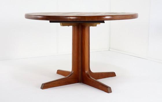 Image 1 of Gudme Ronde Eettafel 'Udsholt' Vintage Massief Teak