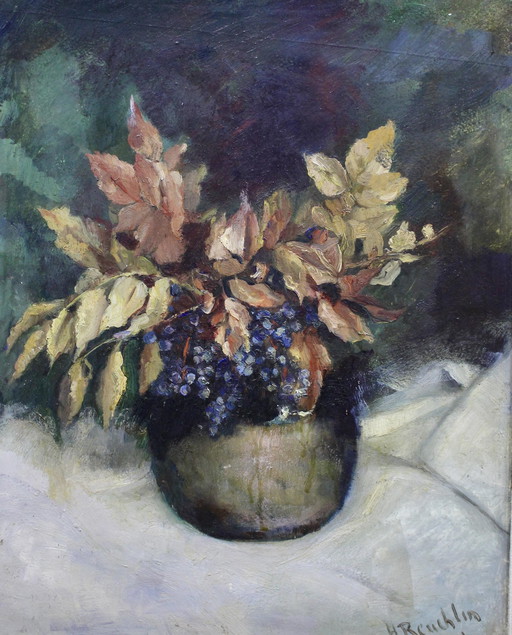 Henriette Johanna Reuchlin - Lucardie (1877 - 1970) - Bloemstilleven