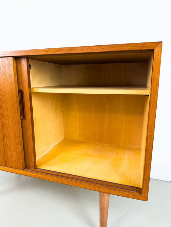 Image 1 of Deens teakhouten dressoir van Carlo Jensen voor Hundevad & Co, 1960S