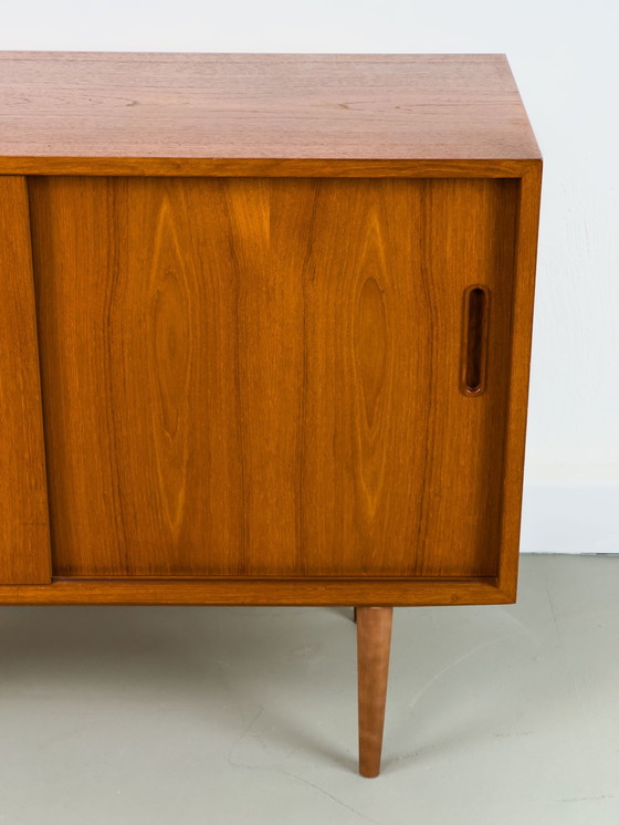 Image 1 of Deens teakhouten dressoir van Carlo Jensen voor Hundevad & Co, 1960S