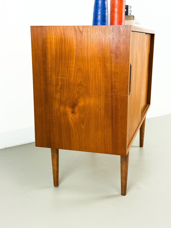 Image 1 of Deens teakhouten dressoir van Carlo Jensen voor Hundevad & Co, 1960S