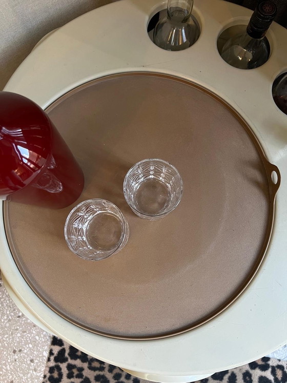 Image 1 of Curver Rotobar Space Age Minibar Serveerwagen Jaren 60