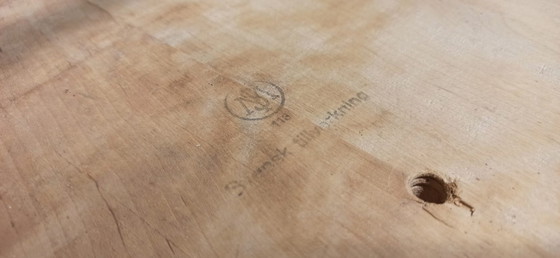 Image 1 of 5x Vintage Zweedse eetkamerstoelen