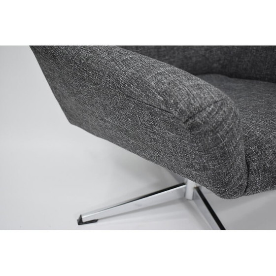 Image 1 of Vintage grijze fauteuil, jaren 1960