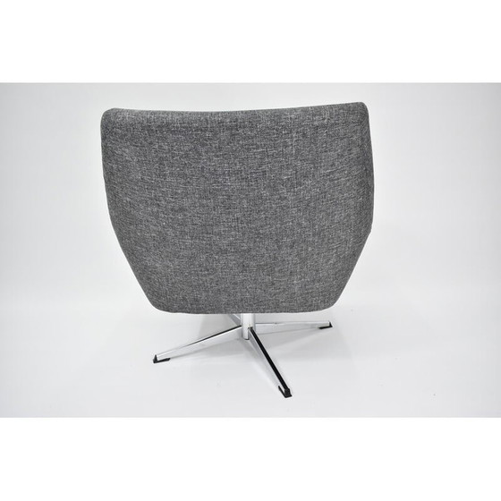 Image 1 of Vintage grijze fauteuil, jaren 1960