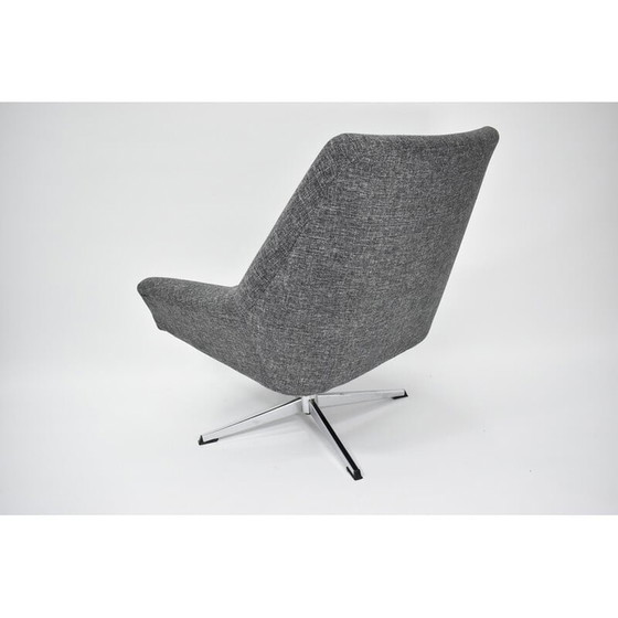 Image 1 of Vintage grijze fauteuil, jaren 1960