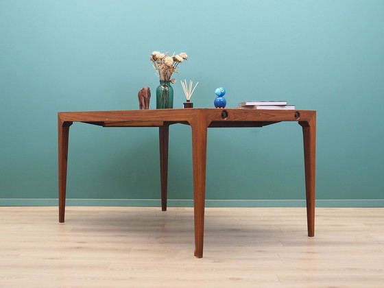 Image 1 of Rozenhouten tafel, Deens ontwerp, 1960S, Ontwerper: Poul Hundevad & Kai Winding, Fabrikant: Hundevad & Co