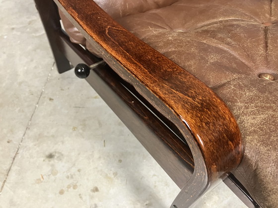 Image 1 of Deens Design relax fauteuil leder