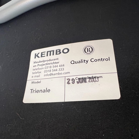 Image 1 of Donkerblauwe Kembo Fauteuil Van W.H. Gispen (Per Stuk),  Na 2000