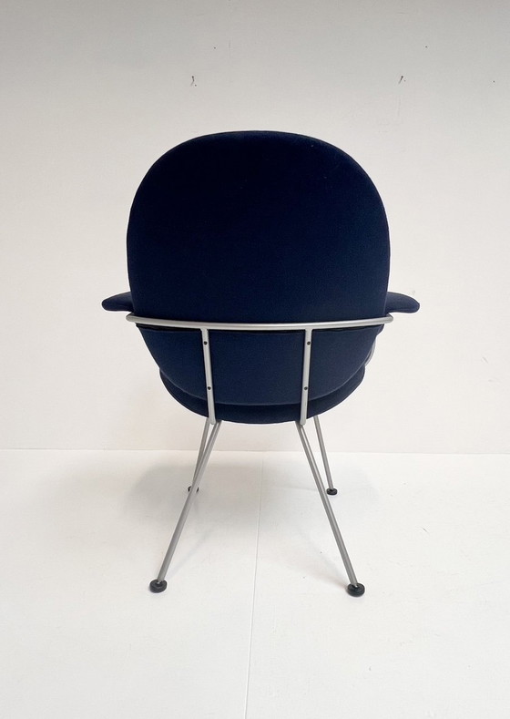 Image 1 of Donkerblauwe Kembo Fauteuil Van W.H. Gispen (Per Stuk),  Na 2000