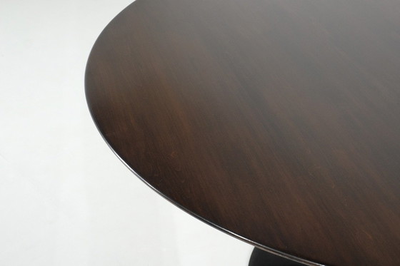 Image 1 of Tafel " Tulipe " En Bois Par Eero Saarinen Pour Knoll International, Usa 1958.