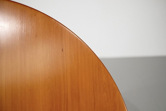 Image 1 of Houten tafel "Tulip" van Eero Saarinen voor Knoll International, VS 1958.